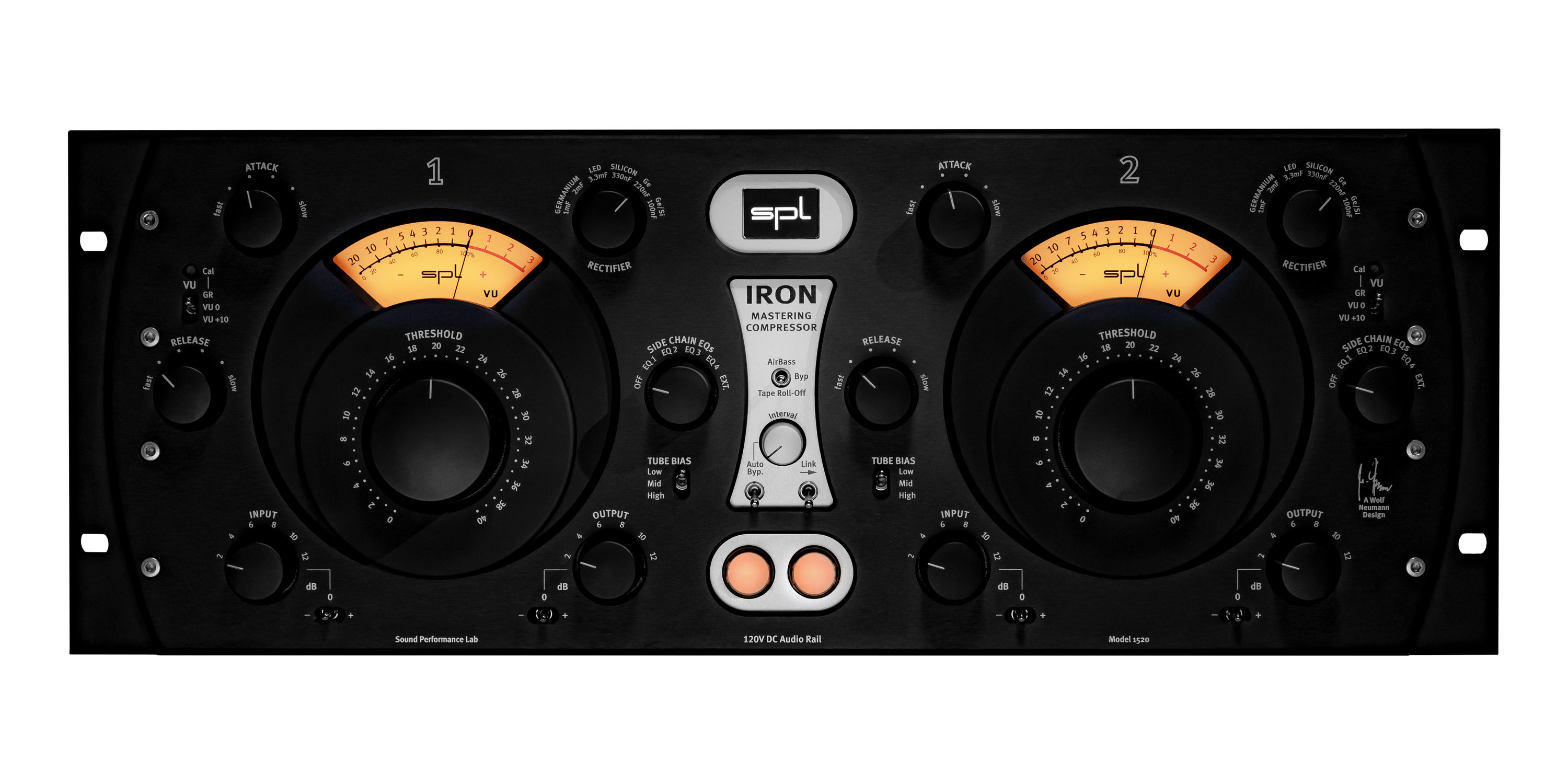 SPL Iron Mastering Compressor - Professional Audio Design, Inc