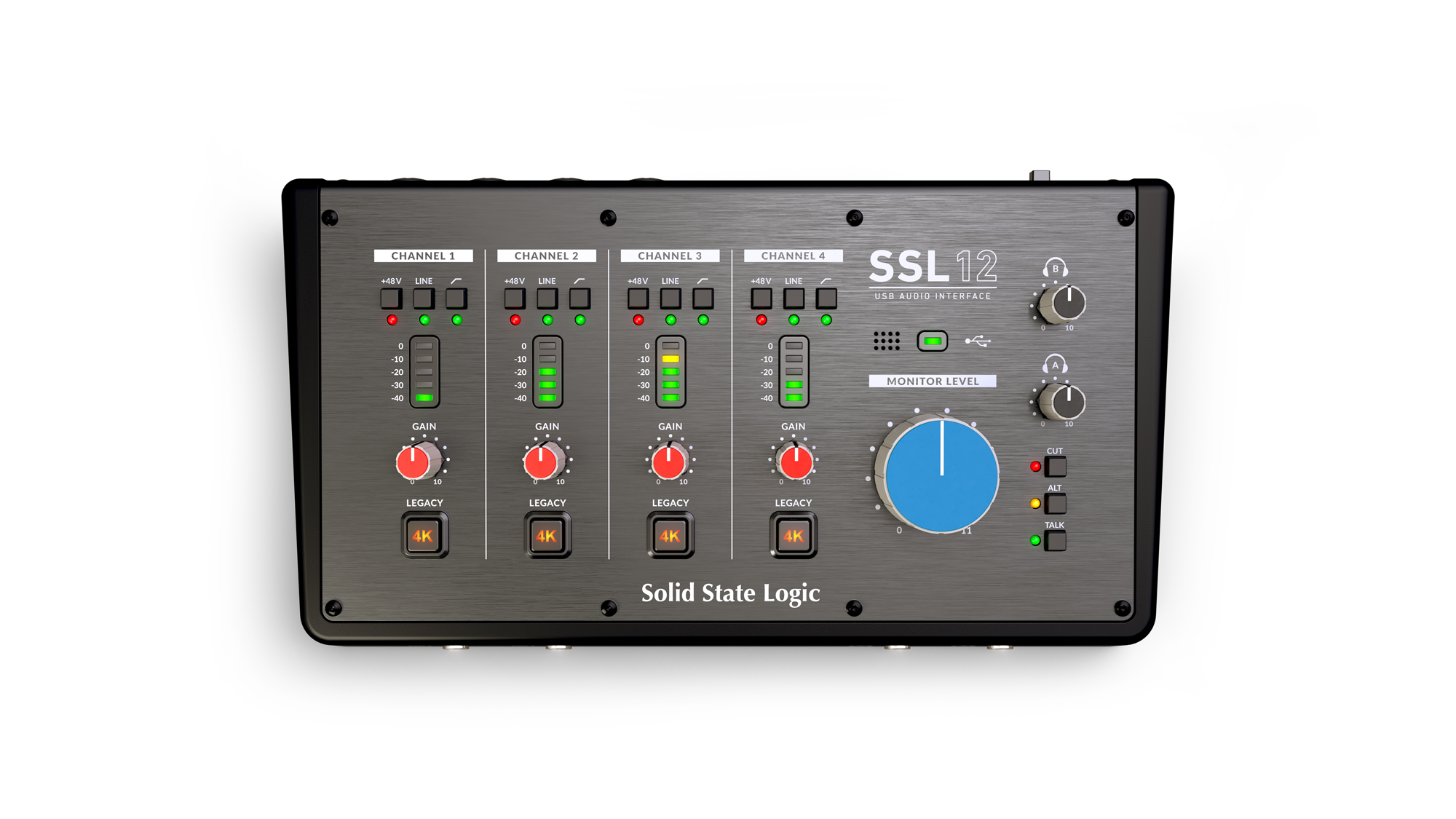 SSL2 Solid State Logic オーディオインターフェイス - 楽器/器材