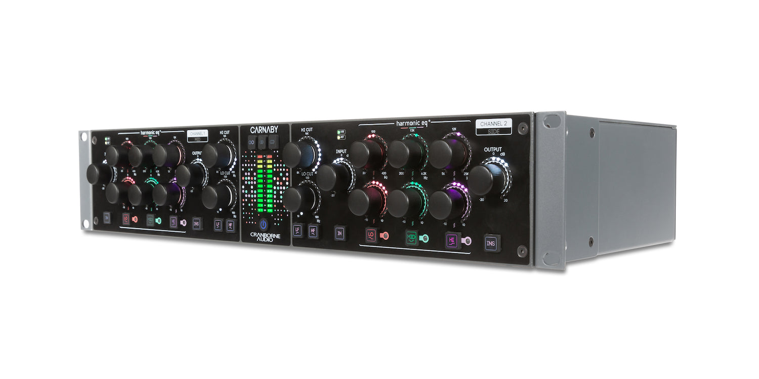 Cranborne Audio Carnaby HE2 - 2U 2-channel HarmonicEQ® for 19 Inch Rack