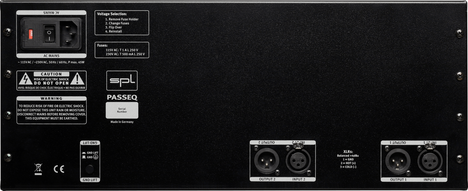 SPL Passeq - Passive Mastering Equalizer