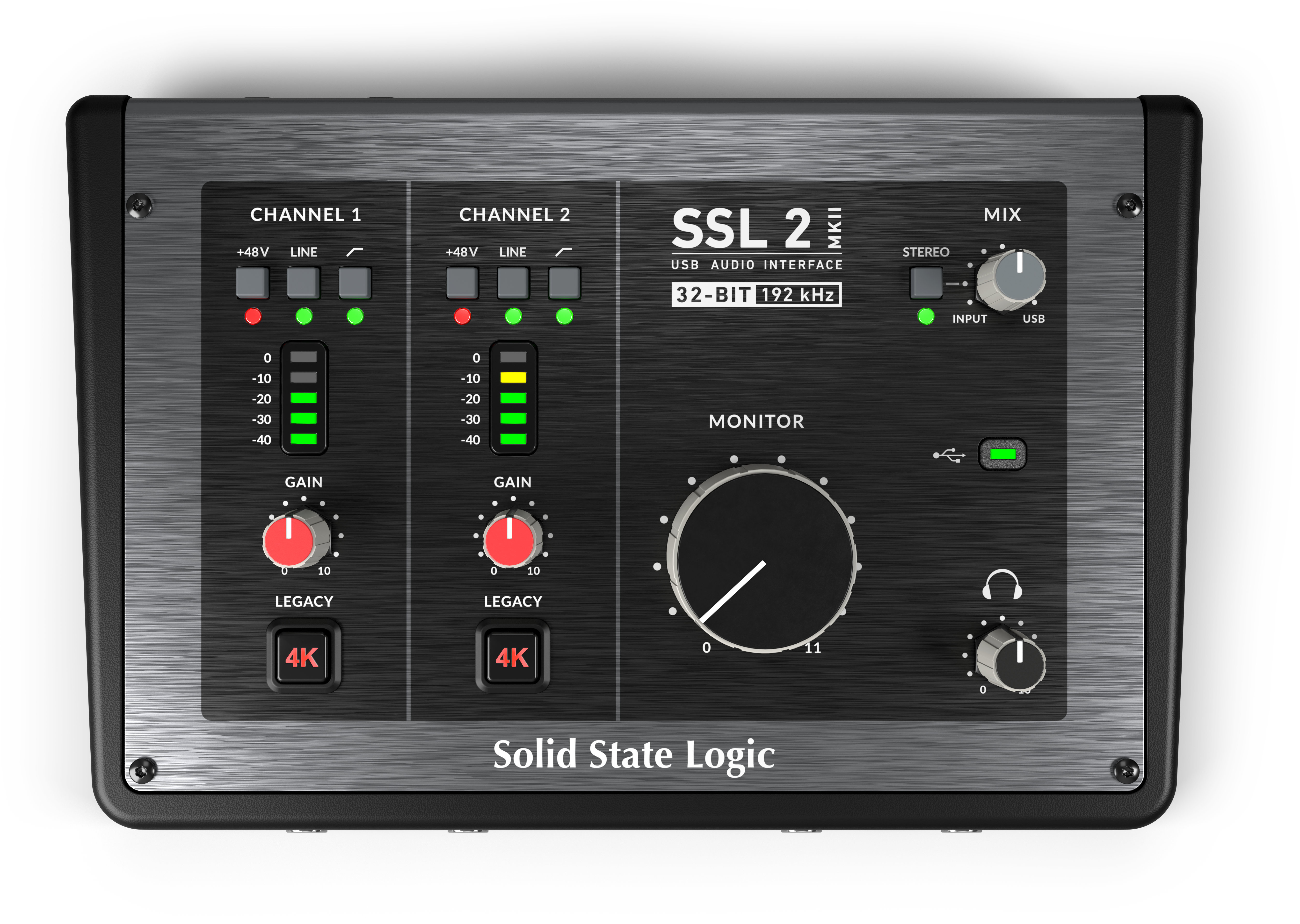 Solid State Logic SSL 2 MKII 2x2 USB-C Audio Interface