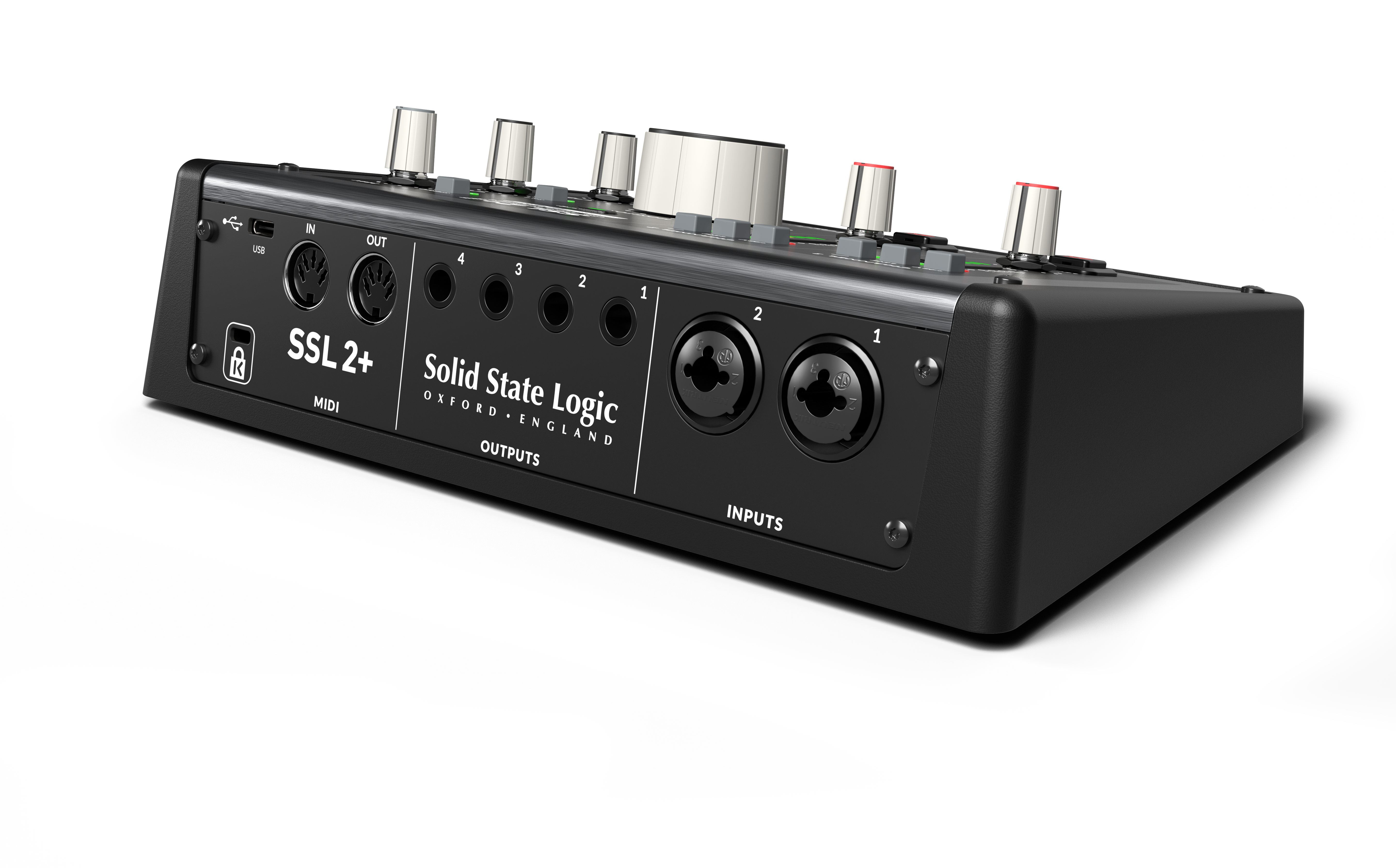 Solid State Logic SSL 2 + MKII 2x4 USB-C Audio Interface