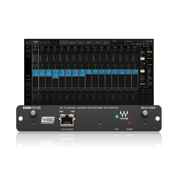 Waves DN32-WSG I/O Card for X32/M32 Mixers + SuperRack SoundGrid