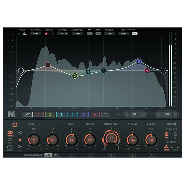 Waves F6 Floating-Band Dynamic EQ