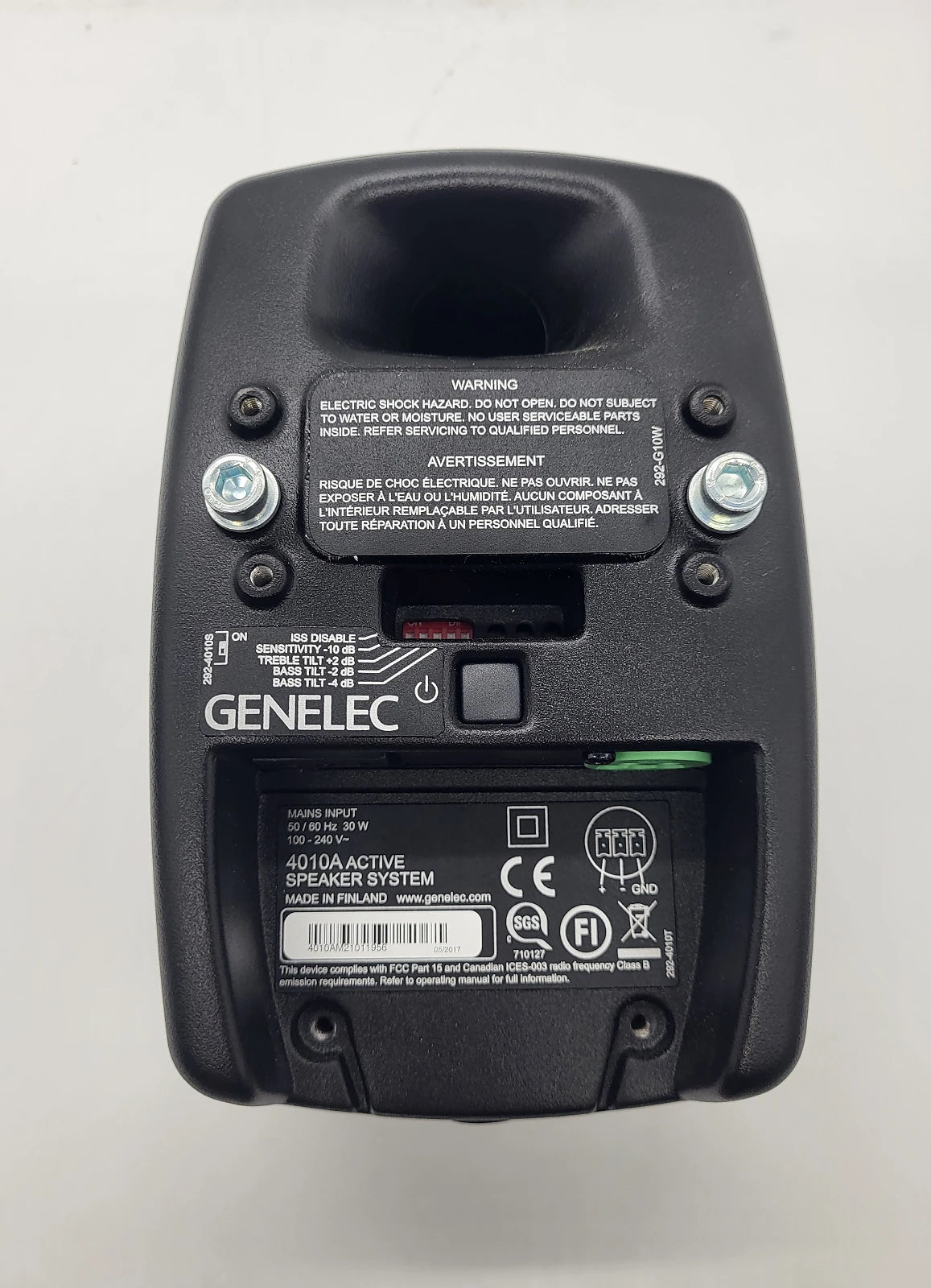 Genelec 4010a 2021 - Black (Used) - Priced per Pair