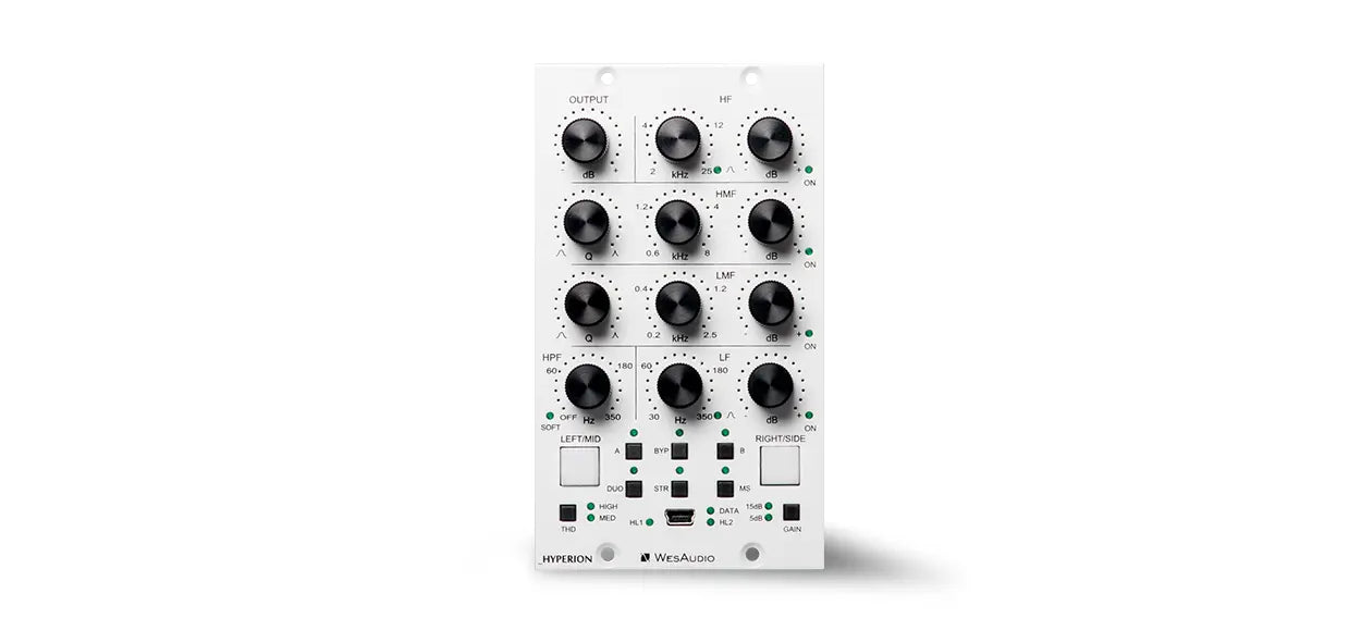 WesAudio HYPERION - NG500 FULLY ANALOG PARAMETRIC EQUALIZER