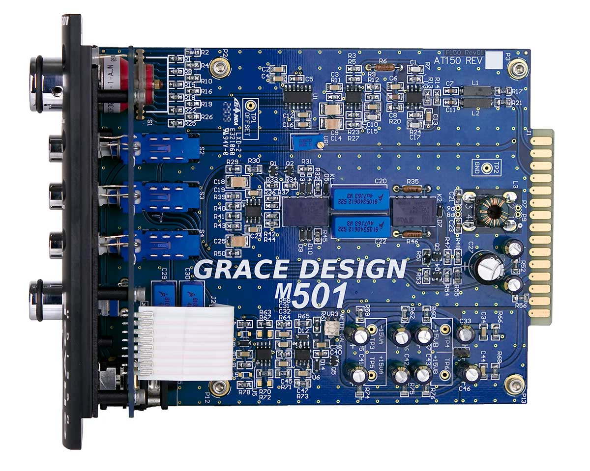 Grace Design m501 SIngle Channel Preamplifier/DI - Preamplifiers -  Professional Audio Design