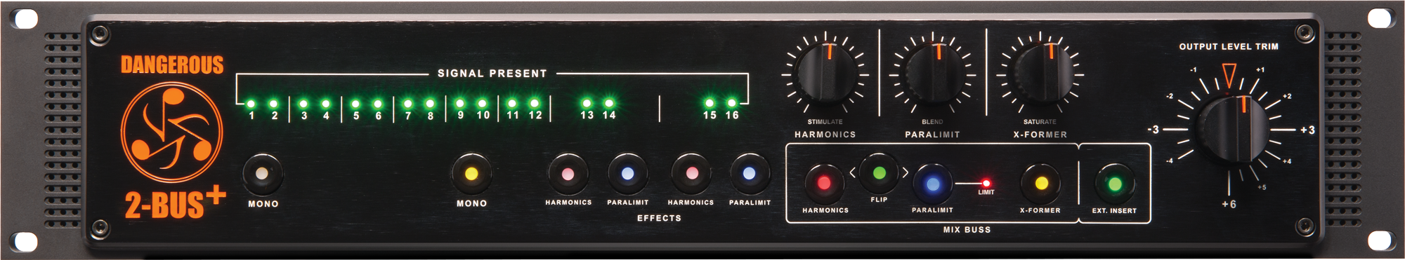 Dangerous Music 2-BUS+ Analog Summing Box - Summing Mixer - Professional Audio Design, Inc