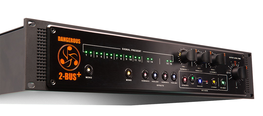 Dangerous Music 2-BUS+ Analog Summing Box - Summing Mixer - Professional Audio Design, Inc