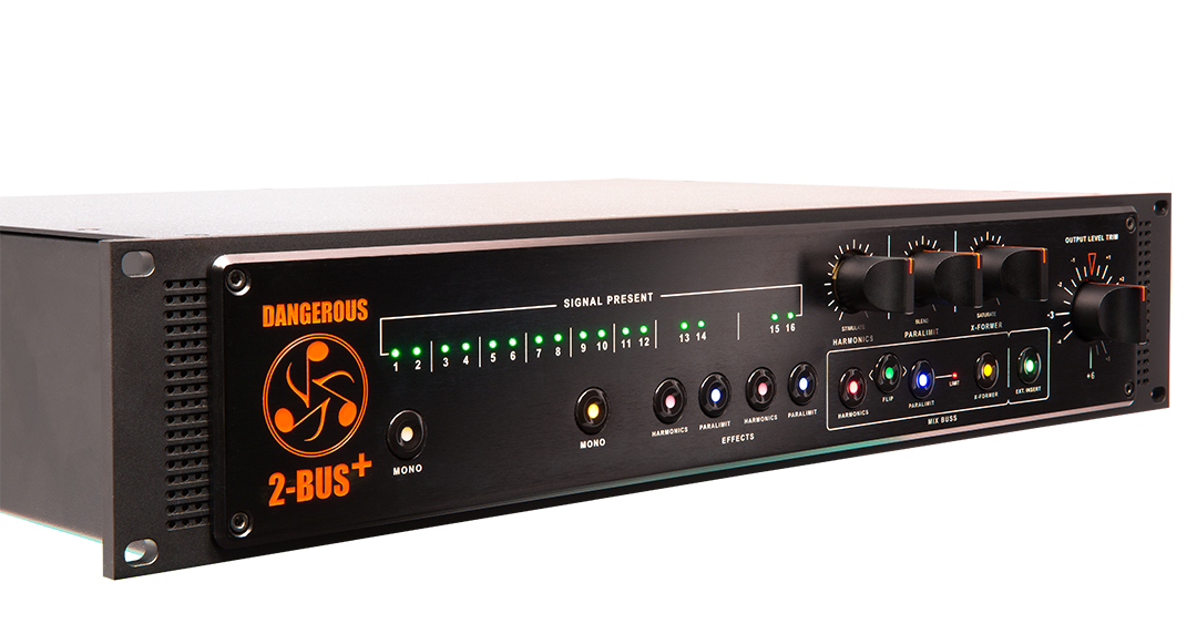 Dangerous Music 2-BUS+ Analog Summing Box - Summing Mixer - Professional Audio Design, Inc