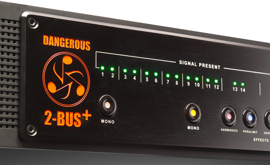 Dangerous Music 2-BUS+ Analog Summing Box - Summing Mixer - Professional Audio Design, Inc