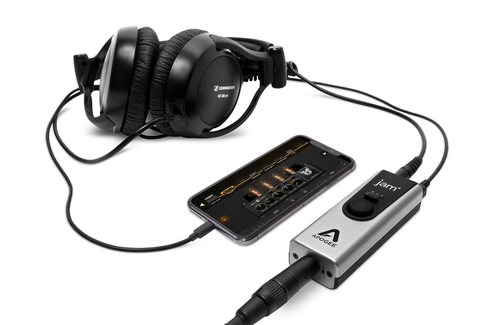 Apogee JAM Plus - USB instrument input with headphone out for iOS, Mac &  Windows