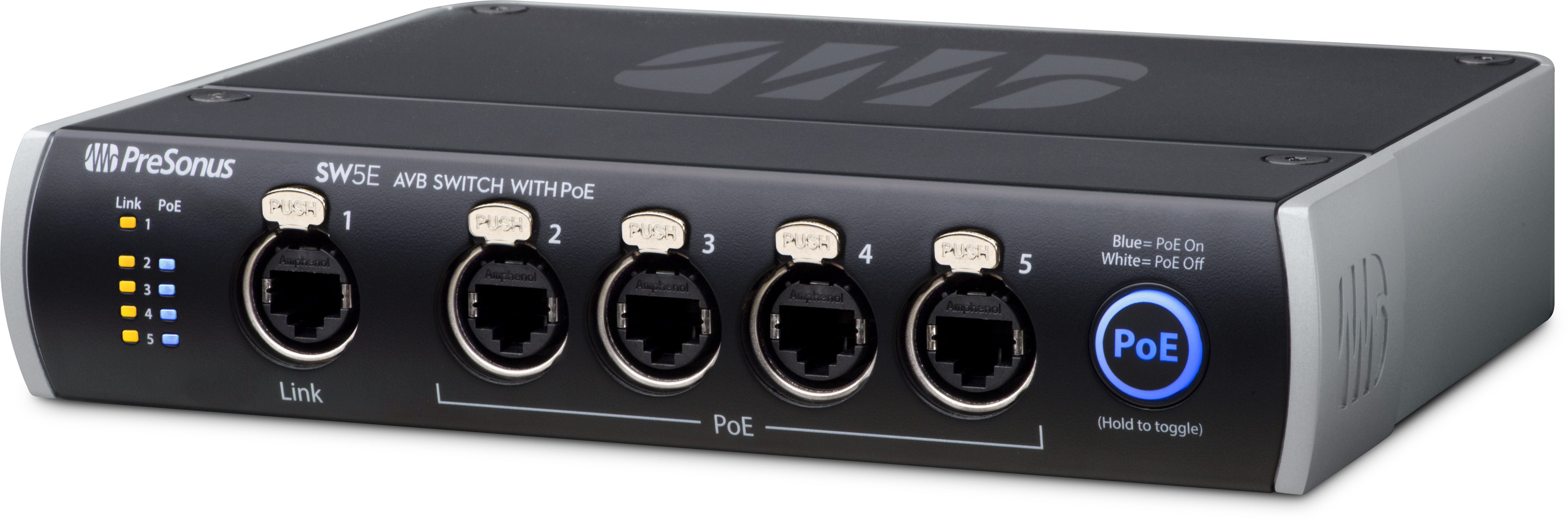 Presonus SW5E - AVB Switch with PoE