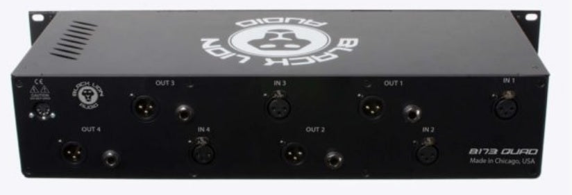 Black Lion Label B173 Quad Mic Preamp/DI - Mic Preamp