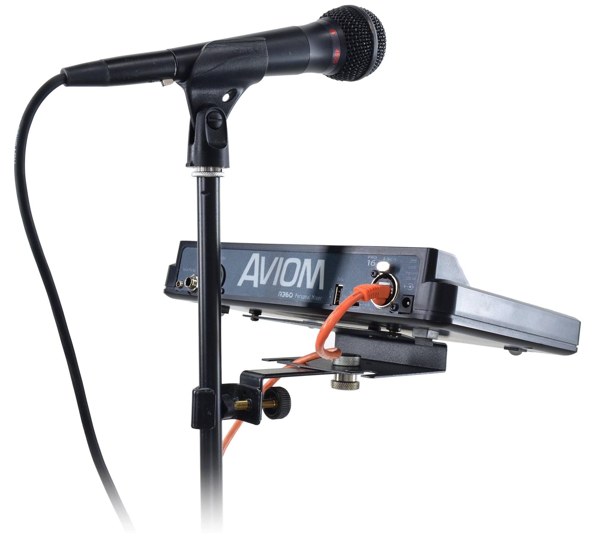 Aviom Personal outlets Mixer Control Surface A-16 With Mount Bracket