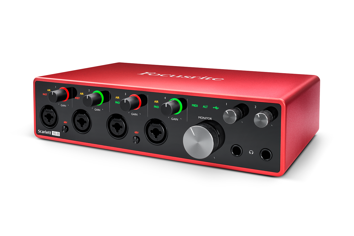 Focusrite Scarlett 18i8 3rd Gen 18-in, 8-out USB Audio Interface - Interfaces - Professional Audio Design, Inc
