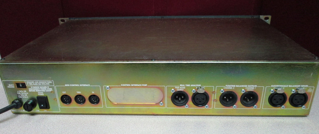 BSS FCS-926-Used - Equalizers - Professional Audio Design, Inc