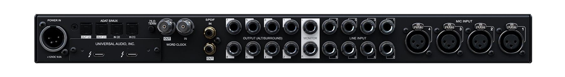 Universal Audio Apollo x8 Thunderbolt 3 Audio Interface (Rack/Mac/Win)