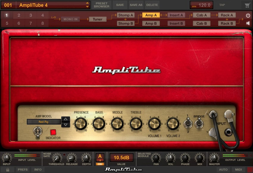 IK Multimedia Amplitube 4 Deluxe - Professional Audio Design, Inc