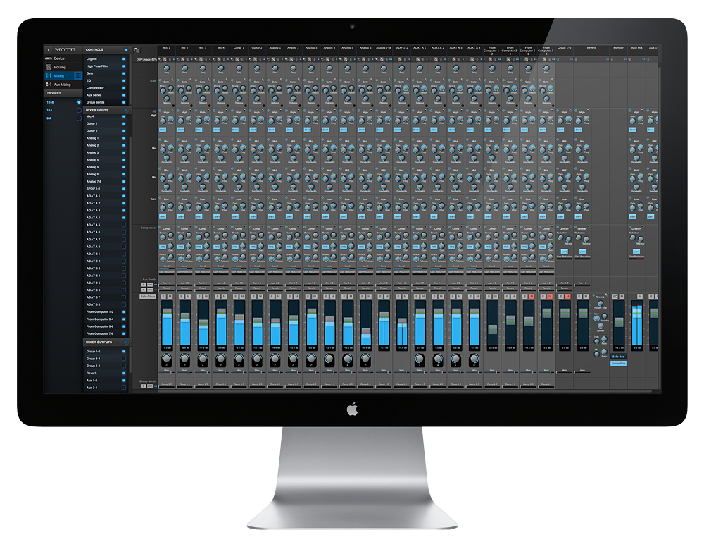 MOTU Ultra Lite AVB オーディオインターフェース